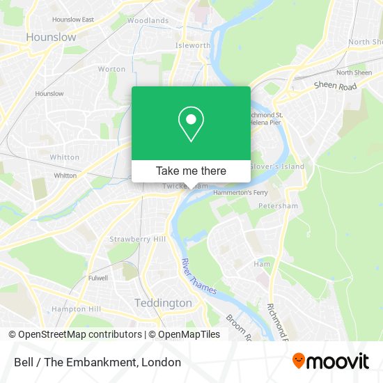 Bell / The Embankment map