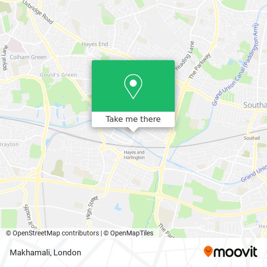 Makhamali map