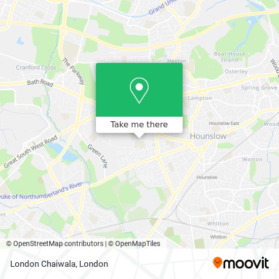 London Chaiwala map