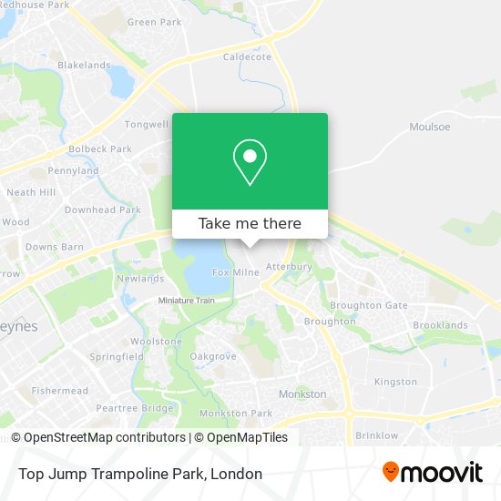 Top Jump Trampoline Park map