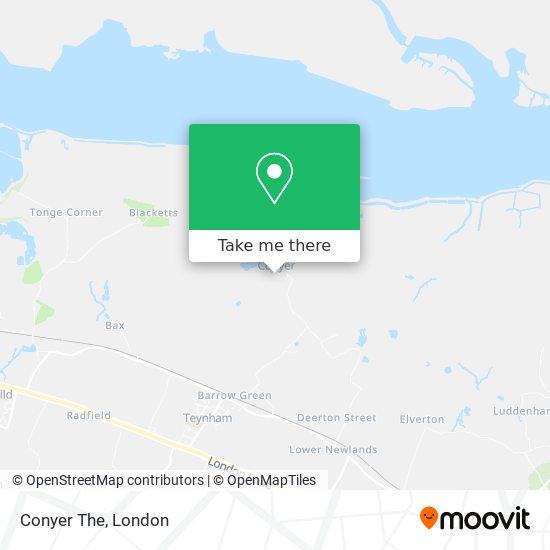 Conyer The map