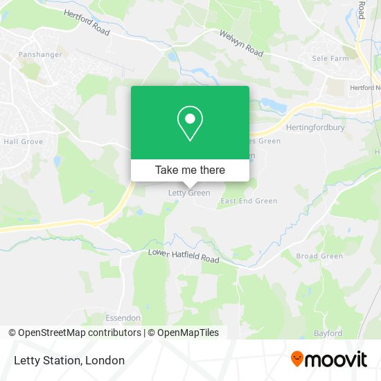 Letty Station map