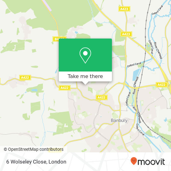 6 Wolseley Close, Banbury Banbury map