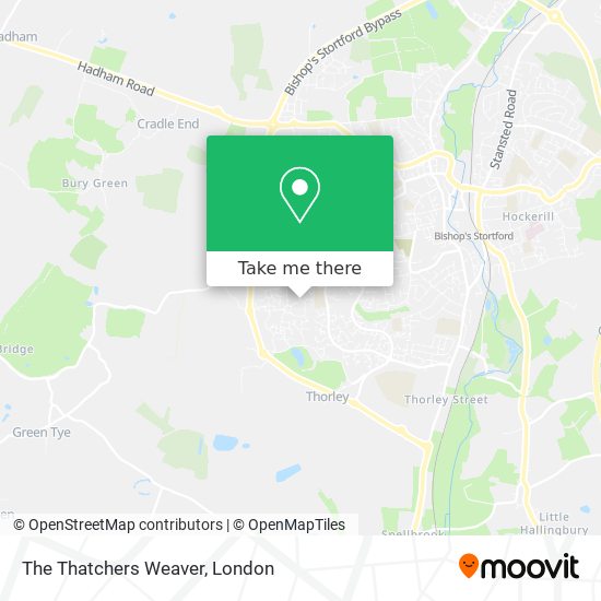 The Thatchers Weaver map