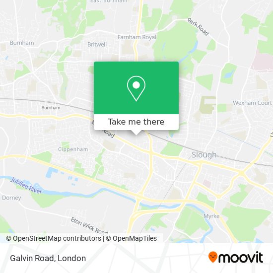 Galvin Road map