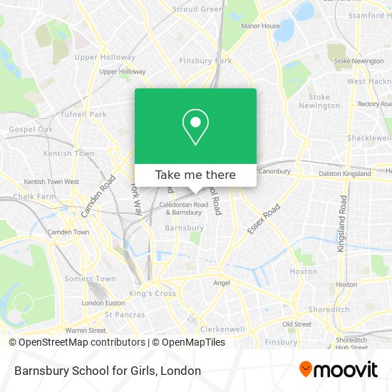 Barnsbury School for Girls map