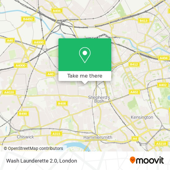 Wash Launderette 2.0 map