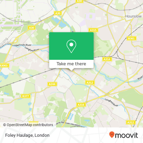 Foley Haulage, 60 Hanworth Road Feltham Feltham TW13 5AY map