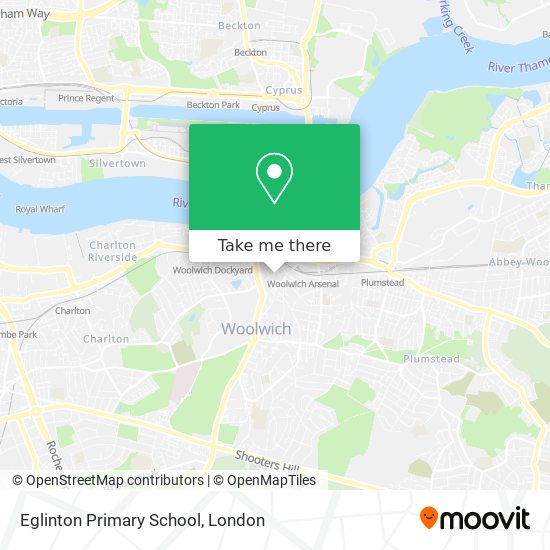 Eglinton Primary School map