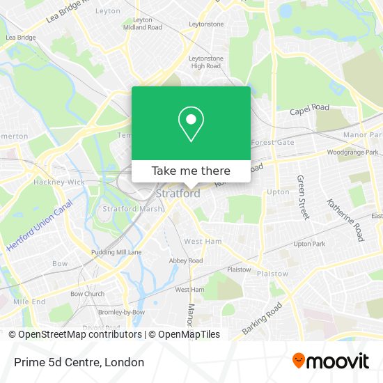 Prime 5d Centre map