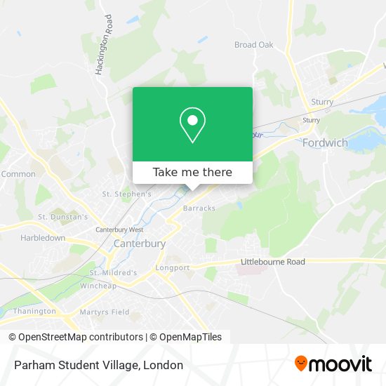 Parham Student Village map