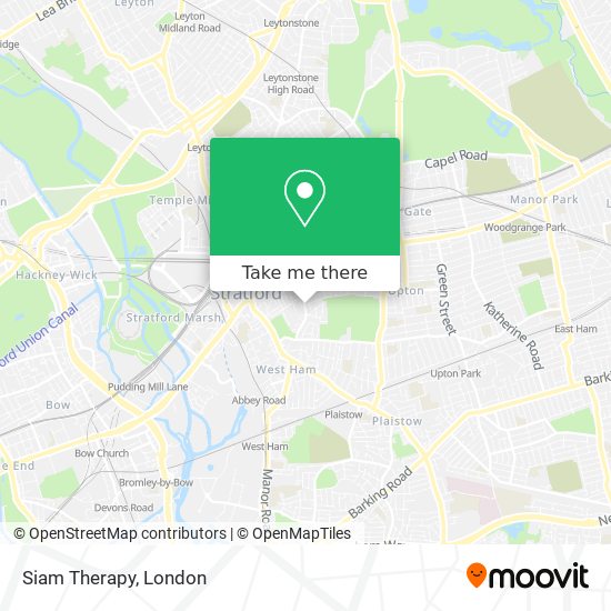 Siam Therapy map