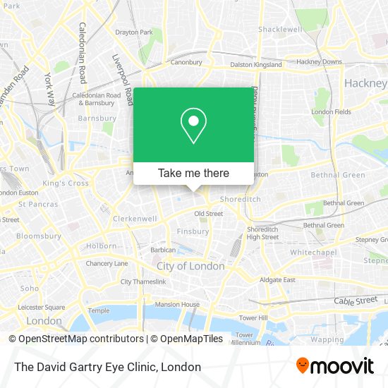 The David Gartry Eye Clinic map