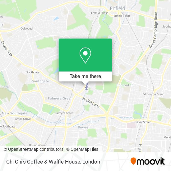 Chi Chi's Coffee & Waffle House map