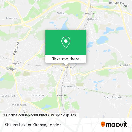Shaun's Lekker Kitchen map