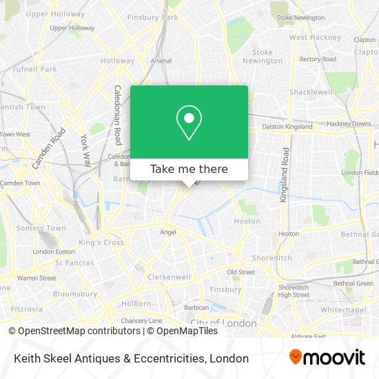 Keith Skeel Antiques & Eccentricities map