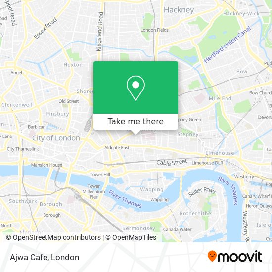 Ajwa Cafe map