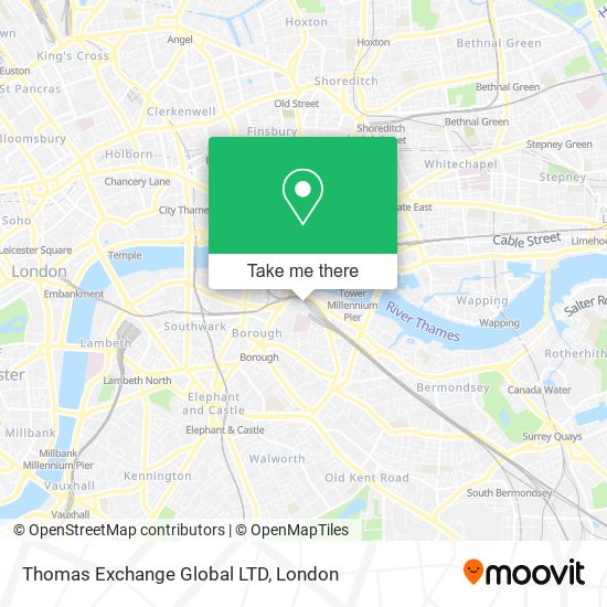 Thomas Exchange Global LTD map