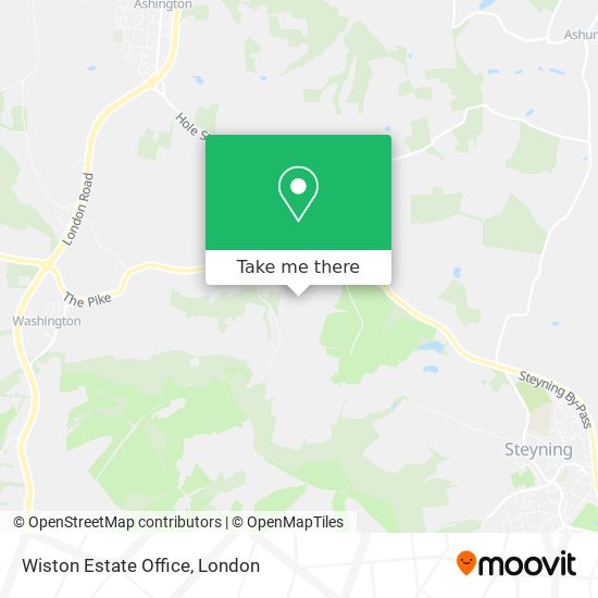 Wiston Estate Office map