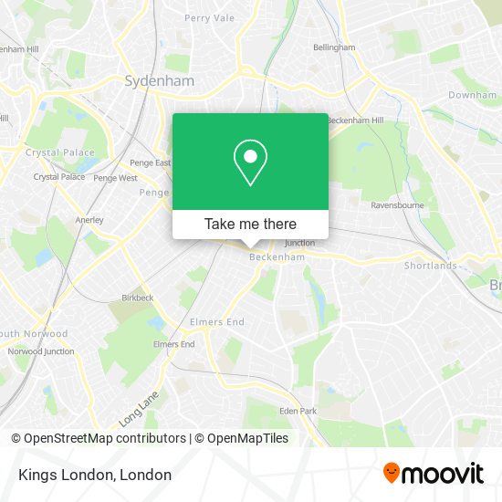 Kings London map