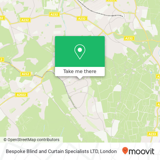 Bespoke Blind and Curtain Specialists LTD, 128 Headley Drive New Addington Croydon CR0 0QL map