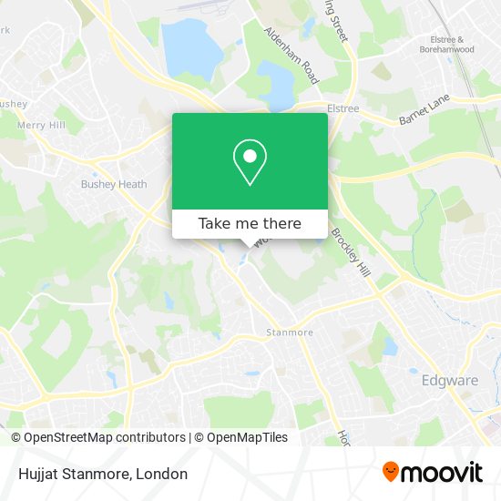 Hujjat Stanmore map