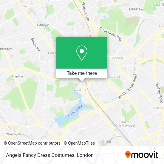 Angels Fancy Dress Costumes map