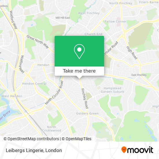 Leibergs Lingerie map