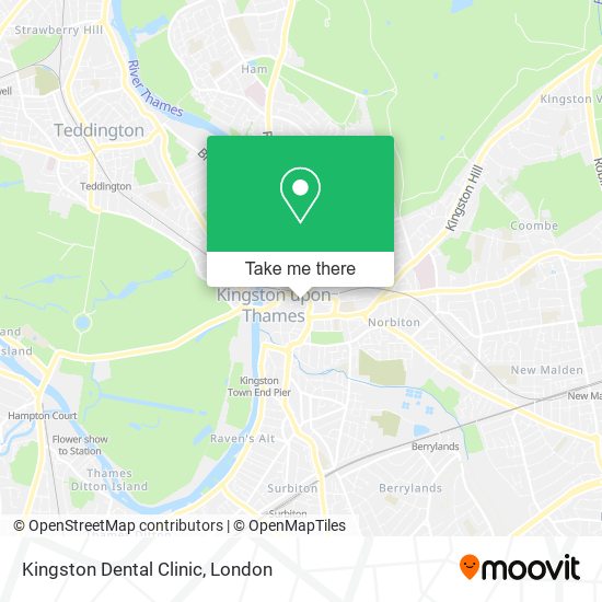 Kingston Dental Clinic map