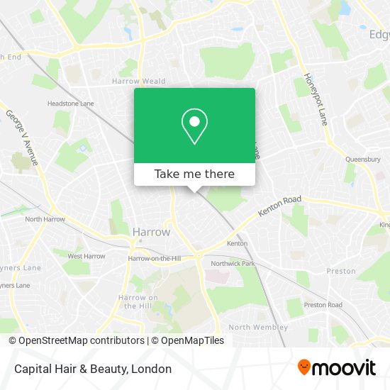 Capital Hair & Beauty map