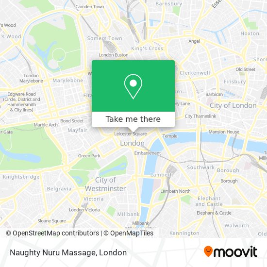 Naughty Nuru Massage map