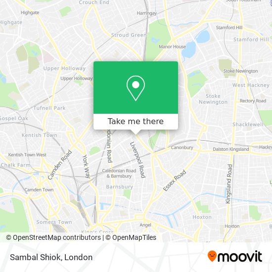 Sambal Shiok map