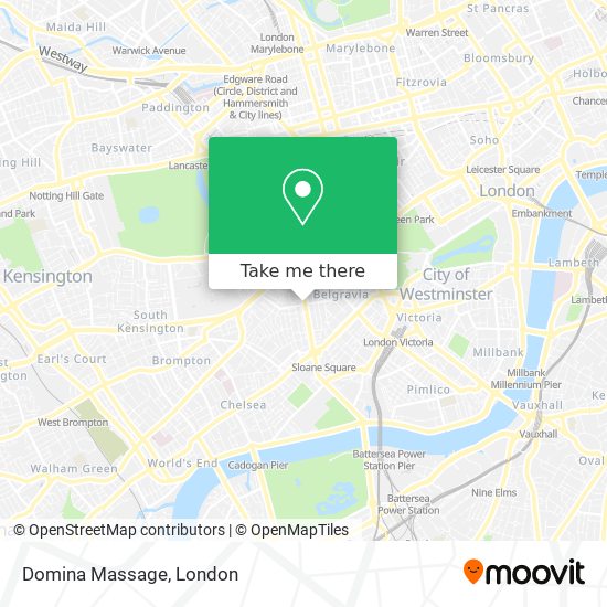 Domina Massage map