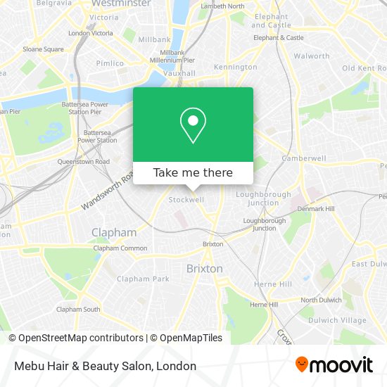 Mebu Hair & Beauty Salon map