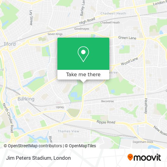 Jim Peters Stadium map