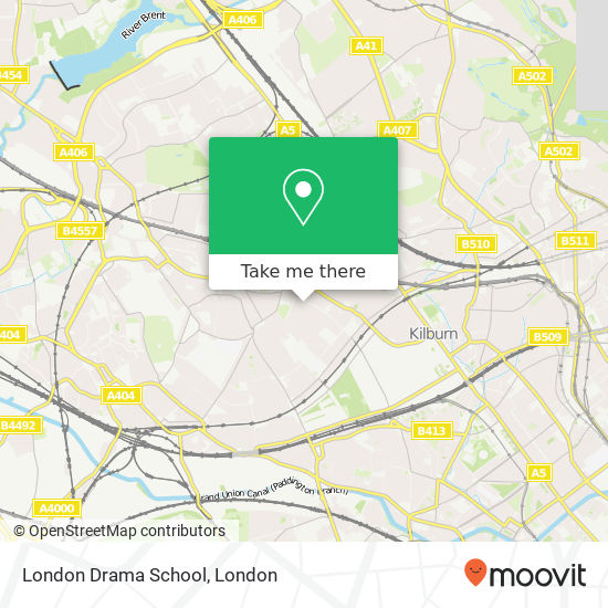 London Drama School, 30 Brondesbury Park Kilburn London NW6 7DN map