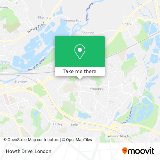 Howth Drive map