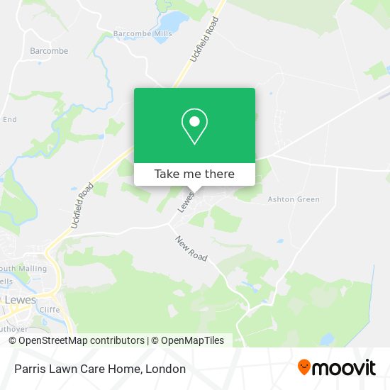 Parris Lawn Care Home map