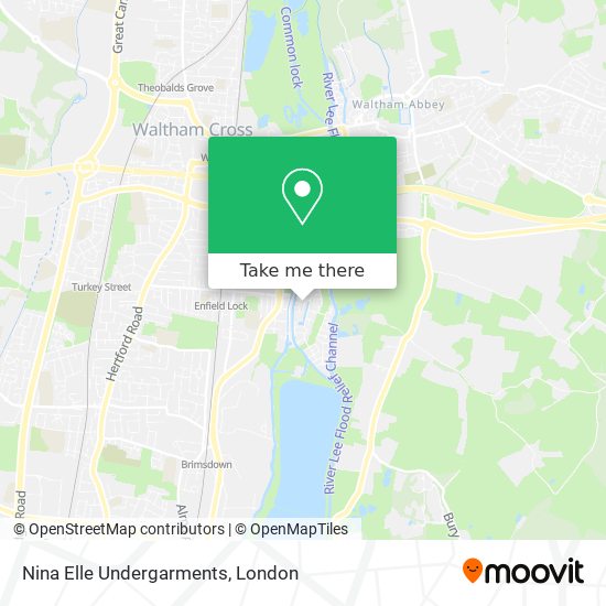 Nina Elle Undergarments map