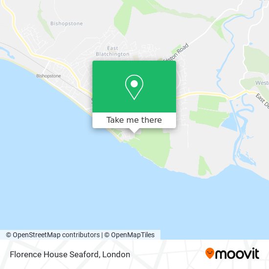 Florence House Seaford map