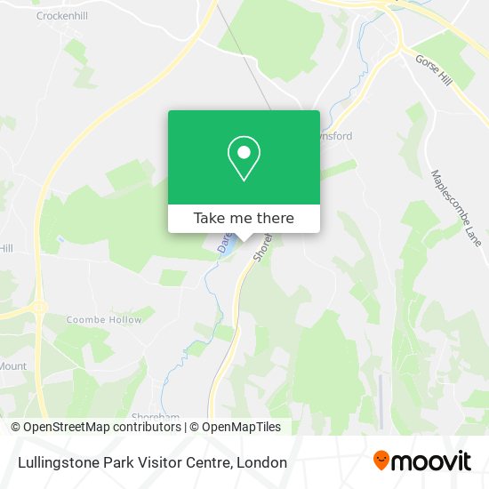 Lullingstone Park Visitor Centre map