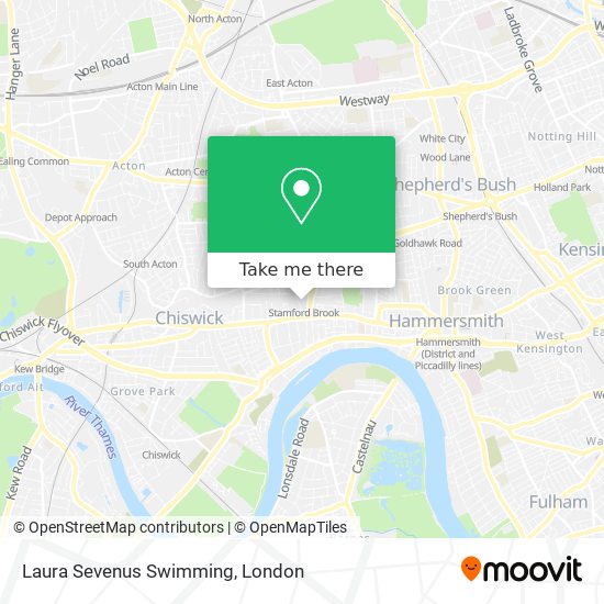 Laura Sevenus Swimming map