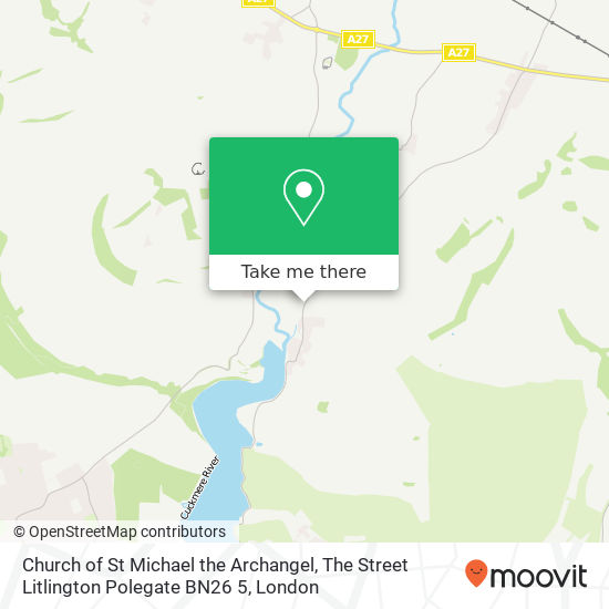 Church of St Michael the Archangel, The Street Litlington Polegate BN26 5 map