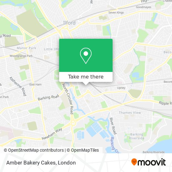 Amber Bakery Cakes map