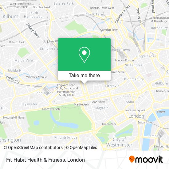 Fit-Habit Health & Fitness map