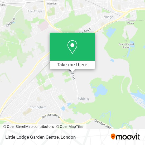Little Lodge Garden Centre map