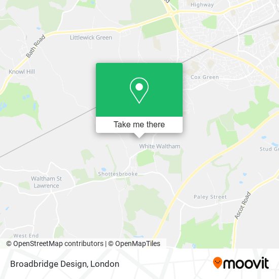 Broadbridge Design map