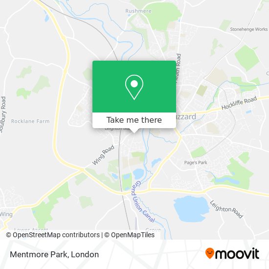 Mentmore Park map