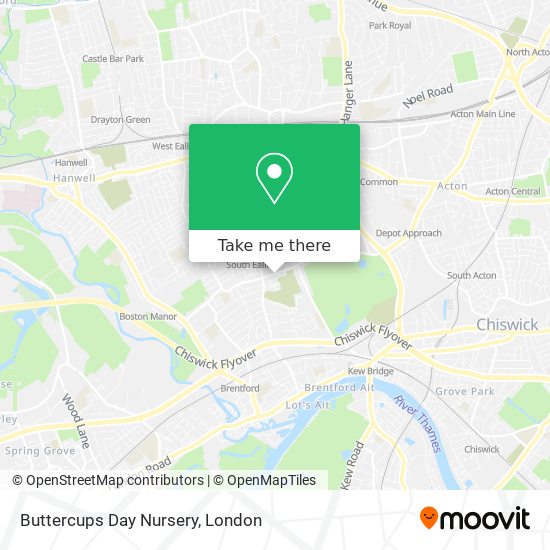 Buttercups Day Nursery map