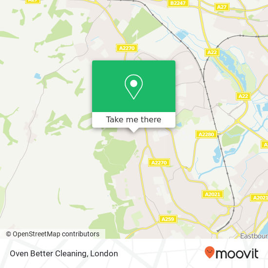 Oven Better Cleaning map